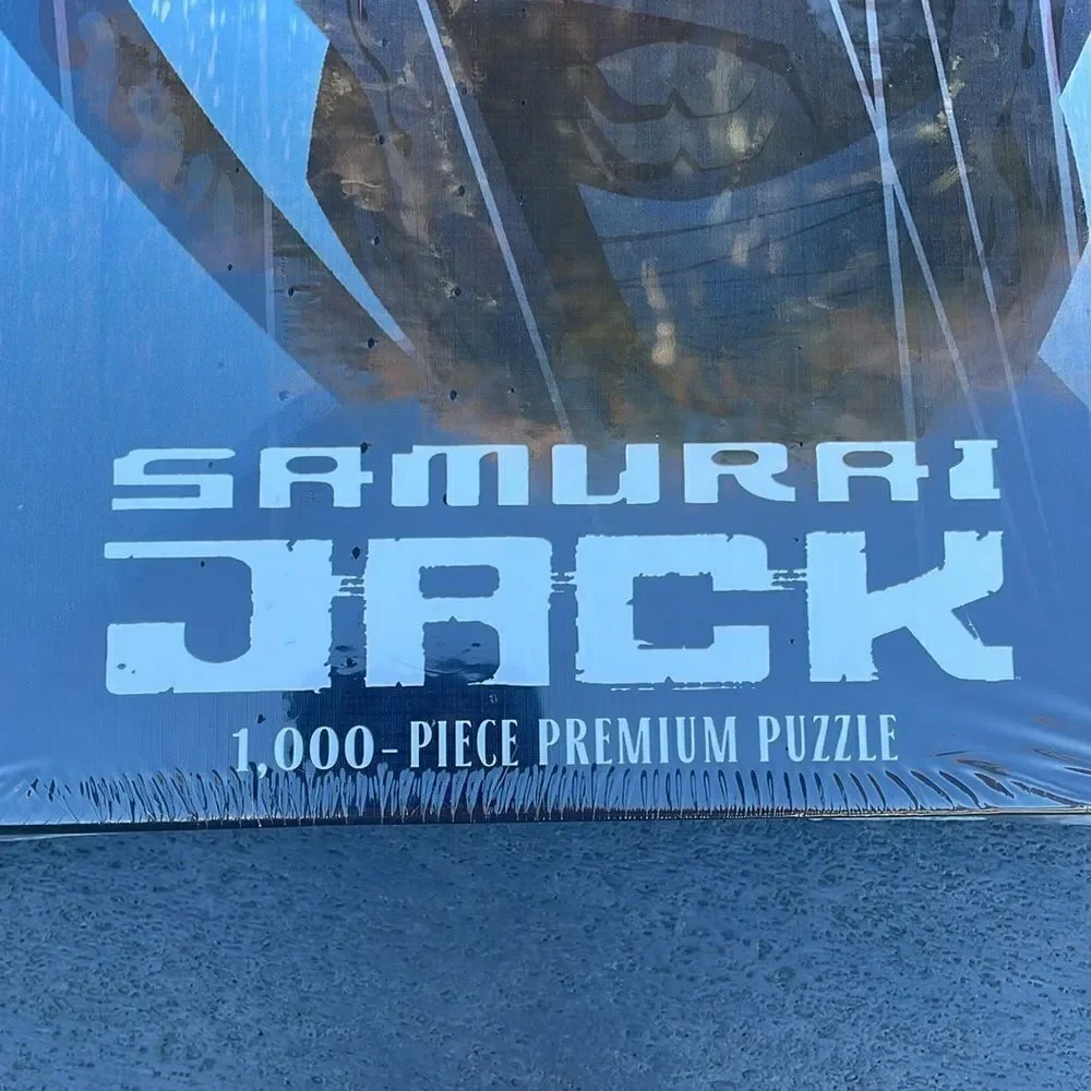 Samurai Jack “Fury” 1000 Piece Premium Puzzle , Puzzle Size 19.25” x 26.625